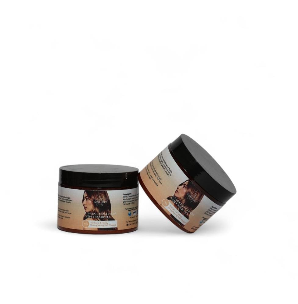 TURMERIC & HONEY STRENGHENING HAIR MASQUE - Image 3