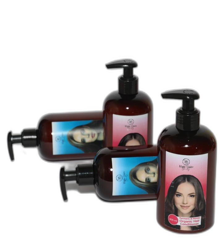 TURMERIC & HONEY ORGANIC HAIR CONDITIONER - Image 6